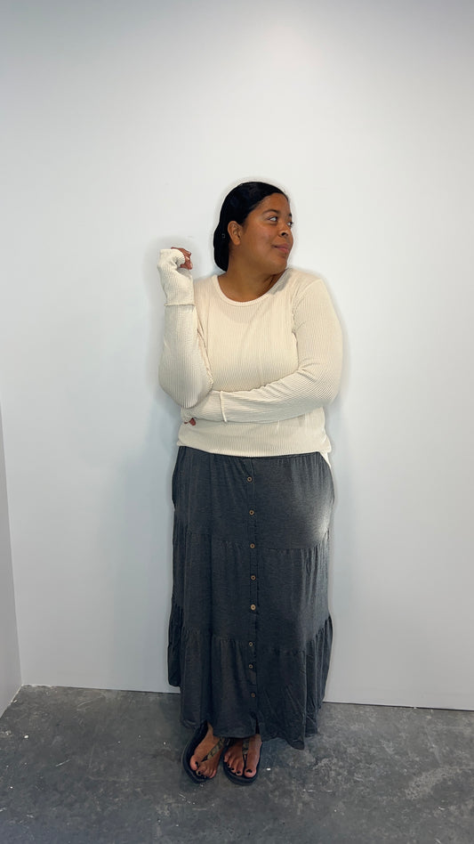 HALEY MAXI SKIRT PLUS SIZE